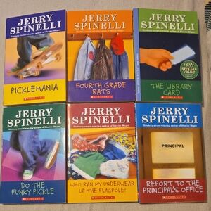 Jerry Spinelli Book Set - Lot of 6
